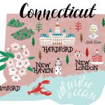 CT | Connecticut | Hartford Connecticut CT connecticut-map